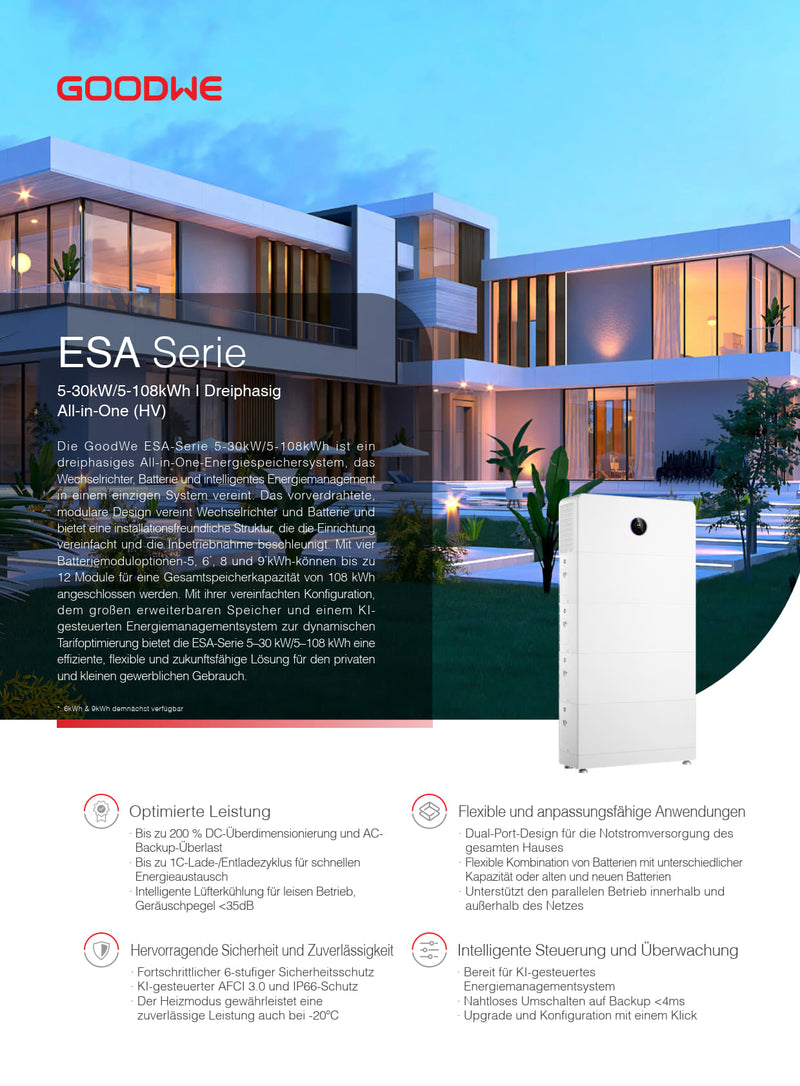 GoodWe ESA Batteriemodul 5 kWh  GW5.1-BAT-D-G20