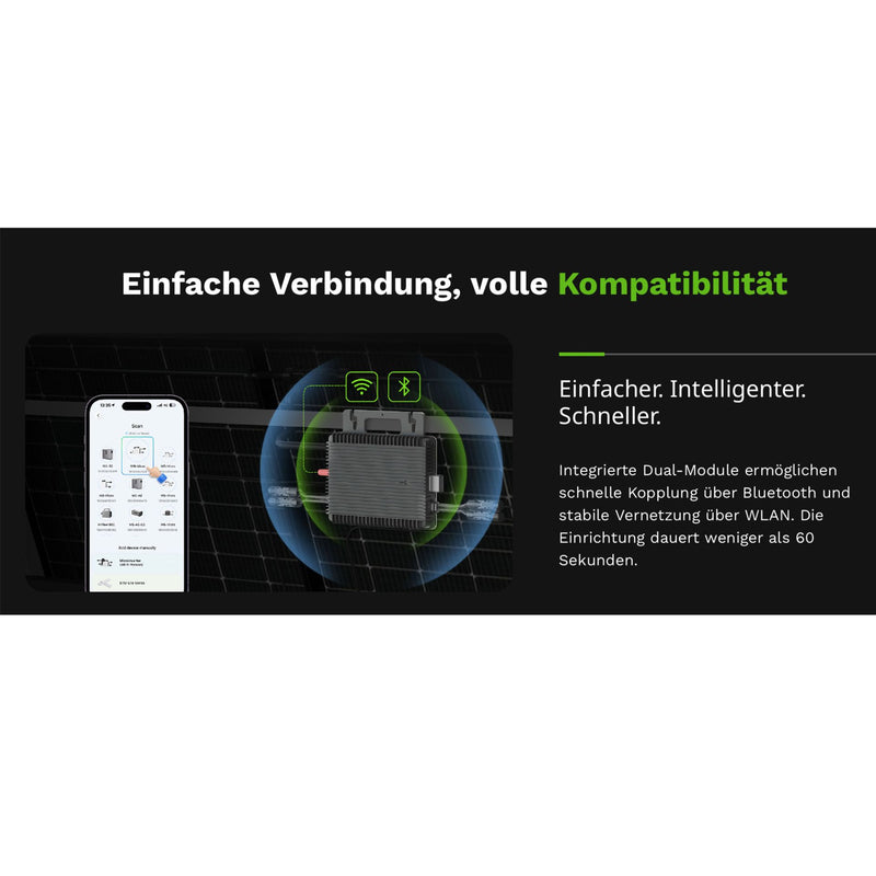 Hoymiles HiFlow Pro 800W (Wifi, Bluetooth and 5m Kabel inkl.) 2 MPPT