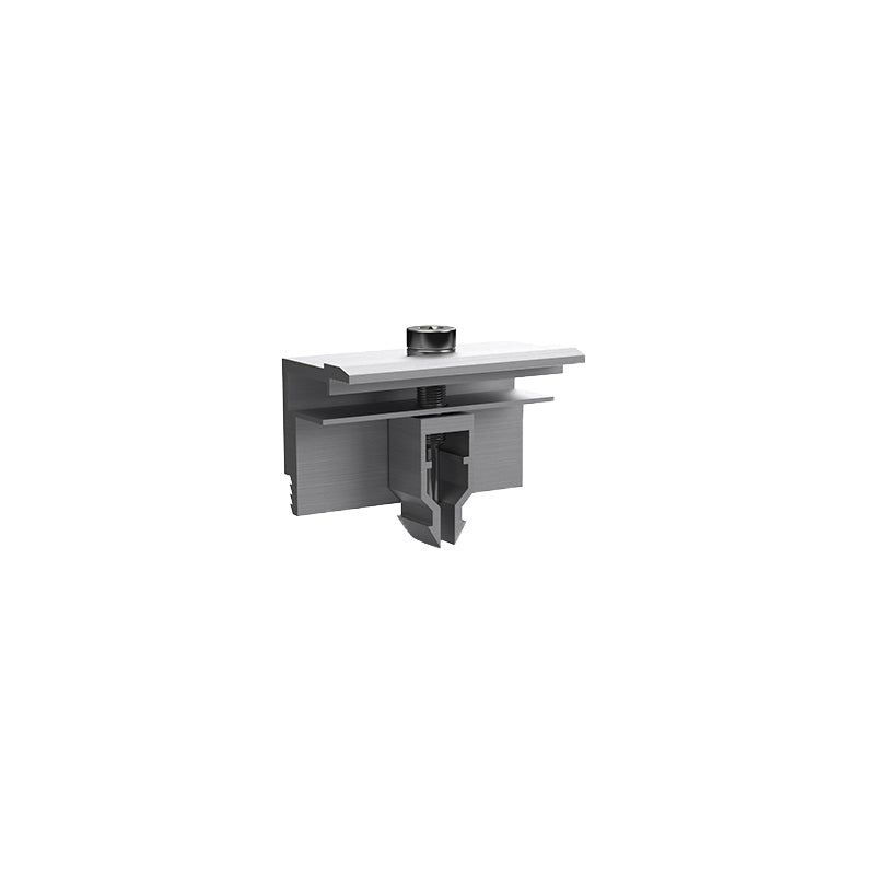 Endklemme silber 30-35mm Klick-System